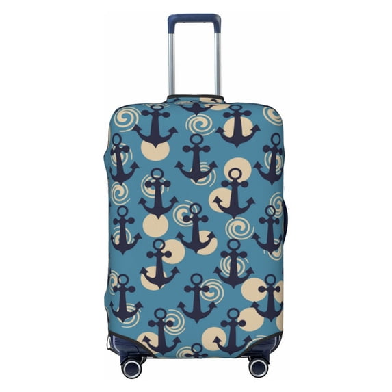 Picia Anchors Luggage Protector Cover Thicken Suitcase Protector Cover Fit 18-32 Inch Luggage-Large