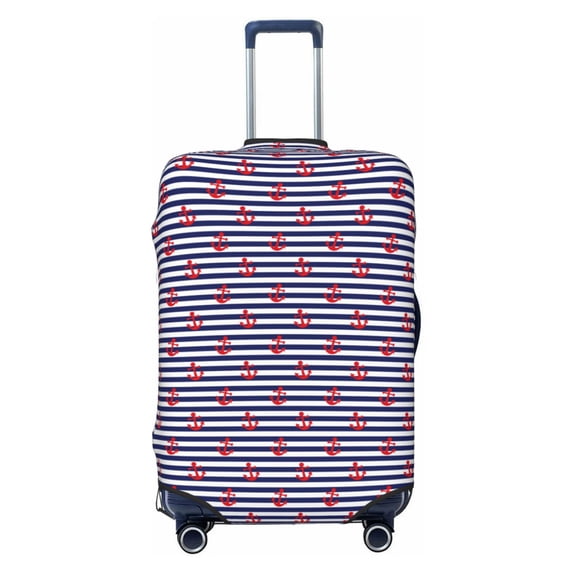 Picia Anchors Luggage Protector Cover Thicken Suitcase Protector Cover Fit 18-32 Inch Luggage-Medium