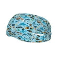 thumbnail image 1 of Picia Animal Pirate Print Mens Running Headband,Mens Sweatband Sports Headband for Running,Cycling,Basketball,Yoga,Fitness Workout, 1 of 9