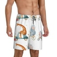 thumbnail image 1 of Picia Animals in Transport Pajama Shorts for Men, Men's Pajama Bottoms, Sleepwear,Short Pajama Pants-Medium, 1 of 9