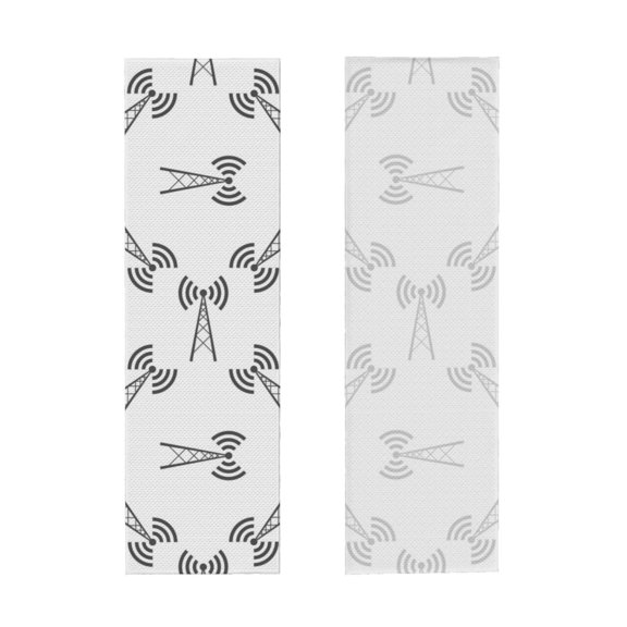 Picia Antenna Icon Pattern Cooling Towels (40"x12") Cool Towel, Cold Towel, Microfiber Soft Breathable Chilly Ice Towel