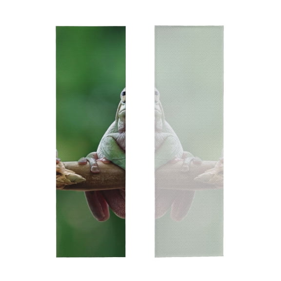 Picia Australian White Tree Frog Sitting on Branch Pattern Cooling Towels (40"x12") Cool Towel, Cold Towel, Microfiber Soft Breathable Chilly Ice Towel