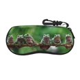 thumbnail image 1 of Picia Australian White Tree Frog Sitting on Branch Print Sunglasses Case, Eyeglasses Case Protector Large Glasses Case, Key Lock Case Protective Glasses Holder Eyeglasses Cases, 1 of 8