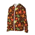 thumbnail image 1 of Picia Autumn Leaves Women's Men's UPF 50+ Sun Protection Hoodie Shirt Long Sleeve SPF Fishing Outdoor UV Hiking Lightweight Shirts-Small, 1 of 9