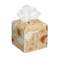 thumbnail image 1 of Picia Autumn and Thanksgiving Pattern Tissue Box Cover,PVC Leather Square Holder,Tissue Box Holder with Magnetic Bottom,Facial Paper Organizer Dispenser-5.2"X5.2"X5.2", 1 of 8