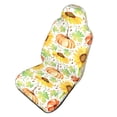 thumbnail image 1 of Picia Autumn Theme Print Waterproof Sweating Car Seat Cover for Post Gym Workout, Running, Beach and Hiking, Universal Fit Anti-Slip Bucket Seat Protector, 1 of 5
