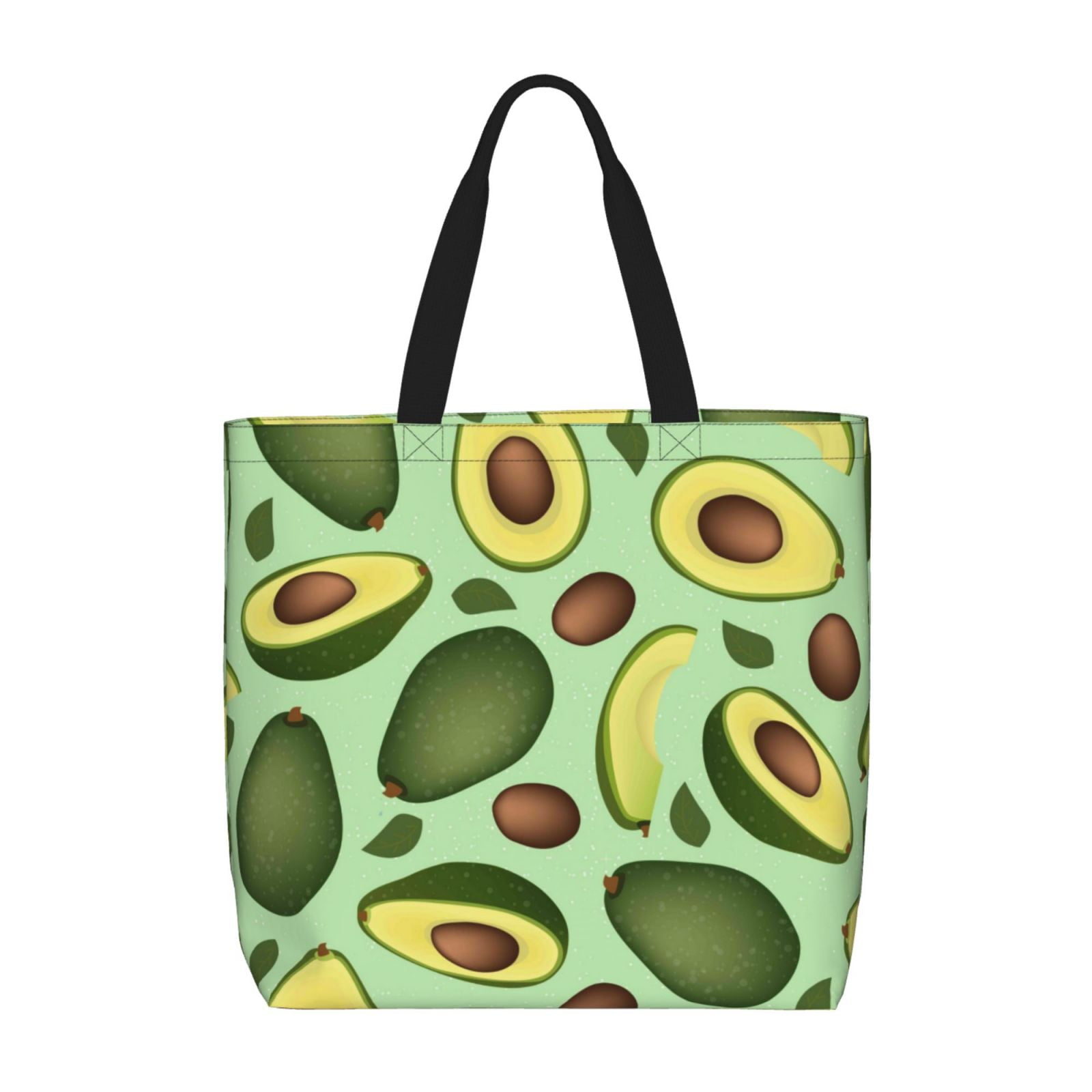 Picia Avocado With Seeds for Tote Bag for Women with Zipper, Gym Tote ...