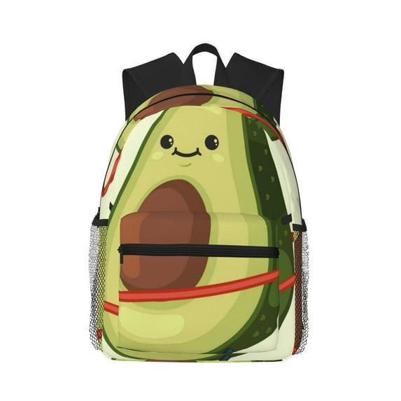 Picia Avocado1 Large Capacity Backpack Classic Style Backpack Casual Backpack Water-Resistant School Work Travel Outdoor Backpack
