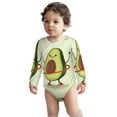 Picia Avocado1 for unisexbaby Longsleeve Bodysuit,Newborn Baby Boy