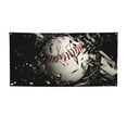 thumbnail image 1 of Picia Baseball Breaking Glass Pattern Party Banner, Festive Decoration, Holiday Banner, Celebration Decor, Event Banner, Reusable Party Banner-Medium, 1 of 8