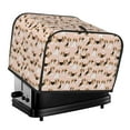 thumbnail image 1 of Picia Beagle Dog On Brown Print 4 Slice Toaster Cover , Toaster Protector Dustproof Kitchen Appliance Cover, Kitchen Appliance Dustproof Protector, 1 of 7