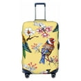 thumbnail image 1 of Picia Beautiful Bright Birds And Flowers Luggage Protector Cover Thicken Suitcase Protector Cover Fit 18-32 Inch Luggage-X-Large, 1 of 9