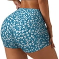 thumbnail image 1 of Picia Beautiful Floral Printed Workout Shorts for Women Seamless Scrunch Butt Lifting High Waisted Yoga Gym Booty Running Moisture-wicking Short Pants-Small, 1 of 9