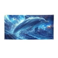 thumbnail image 1 of Picia Beautiful Ocean Dolphin Pattern Party Banner, Festive Decoration, Holiday Banner, Celebration Decor, Event Banner, Reusable Party Banner-Small, 1 of 8