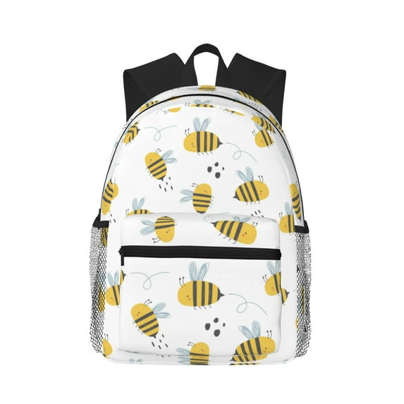 Picia Bee Large Capacity Backpack Classic Style Backpack Casual Backpack Water-Resistant School Work Travel Outdoor Backpack
