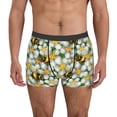 thumbnail image 1 of Picia Bees and Flower Pattern Men’s Boxer Briefs – Soft & Breathable Underwear, Stretchy & Comfortable Fit, Supportive Pouch Design, Moisture-Wicking-Medium, 1 of 5