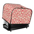 thumbnail image 1 of Picia Beige Flowers Print 4 Slice Toaster Cover , Toaster Protector Dustproof Kitchen Appliance Cover, Kitchen Appliance Dustproof Protector, 1 of 7
