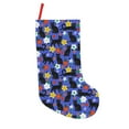thumbnail image 1 of Picia Black Cats And Flowers for 18in Christmas Stockings, Xmas Stocking for Kids, Holiday and Family Stocking for Fireplace or Party Decoration, 1 of 8