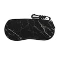 thumbnail image 1 of Picia Black Marble Texture Abstract Print Sunglasses Case, Eyeglasses Case Protector Large Glasses Case, Key Lock Case Protective Glasses Holder Eyeglasses Cases, 1 of 8