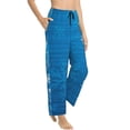 thumbnail image 1 of Picia Blue Christmas Womens Soft Woven Cotton Elastic Waistband Sleep Pajama Pant Lounge Sleep Pant With Pockets And Drawstring-XX-Large, 1 of 9