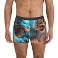 thumbnail image 1 of Picia Blue Dragon And White Tiger Pattern Men’s Boxer Briefs – Soft & Breathable Underwear, Stretchy & Comfortable Fit, Supportive Pouch Design, Moisture-Wicking-XX-Large, 1 of 5