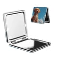 thumbnail image 1 of Picia Blue Sky Cloud Puppy for Compact Vanity Mirror , Travel Makeup Mirror , Portable Magnifying Cosmetic Mirror for Daily, Work, Business-Square, 1 of 9