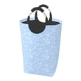 thumbnail image 1 of Picia Blue snowflakes elegant Laundry Basket With Handles Laundry Hamper Toys Storage Organizer Foldable Bucket Washing Bin Dirty Clothes Bag For Home Bathroom Bedroom Dorm, 1 of 6