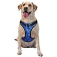 thumbnail image 1 of Picia Blurred Star Snow Christmas No-Pull Dog Harness Reflective Front Clip Vest with Handle,Step-in Air Dog Harness,Adjustable 2 Metal Rings 4 Buckles,Easy to Put on & Take Off X-Large, 1 of 9