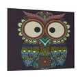 thumbnail image 1 of Picia Boho Owl Pattern Decorative Picture – Unique Wall Art, Modern Canvas Print for Trendy Interiors (Horizontal), 1 of 6