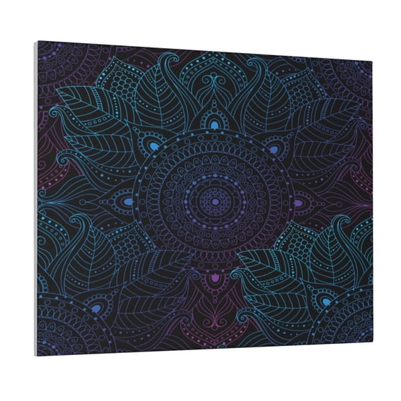 Picia Boho Pattern Decorative Picture – Unique Wall Art, Modern Canvas Print for Trendy Interiors (Horizontal)