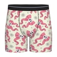thumbnail image 1 of Picia Bow With Sugar Skull Pattern Men's Athletic Long Leg Briefs , Performance Stretch Underwear，Moisture-Wicking, 1 of 7