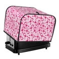 thumbnail image 1 of Picia Breast Cancer Ribbons Awareness Print 4 Slice Toaster Cover , Toaster Protector Dustproof Kitchen Appliance Cover, Kitchen Appliance Dustproof Protector, 1 of 7
