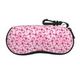 thumbnail image 1 of Picia Breast Cancer Ribbons Awareness Print Sunglasses Case, Eyeglasses Case Protector Large Glasses Case, Key Lock Case Protective Glasses Holder Eyeglasses Cases, 1 of 8