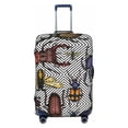 thumbnail image 1 of Picia Bright Insects Luggage Protector Cover Thicken Suitcase Protector Cover Fit 18-32 Inch Luggage-Large, 1 of 9