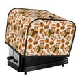 thumbnail image 1 of Picia Burger Print 4 Slice Toaster Cover , Toaster Protector Dustproof Kitchen Appliance Cover, Kitchen Appliance Dustproof Protector, 1 of 7