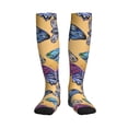 thumbnail image 1 of Picia Butterfly 3 Printed Sports Compression Socks - 15-20mmHg Graduated Compression, High-Performance Soft and Breathable Socks for Men and Women, 1 of 5