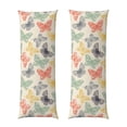 thumbnail image 1 of Picia Butterfly Body Pillow Cover - Super Soft Microfiber 20x54 Body Pillow Case - Envelope Closure, Wrinkle, Stain Resistant Body Pillow Cover,Elegant Bedding, 1 of 8