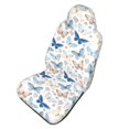thumbnail image 1 of Picia Butterfly Print Waterproof Sweating Car Seat Cover for Post Gym Workout, Running, Beach and Hiking, Universal Fit Anti-Slip Bucket Seat Protector, 1 of 5