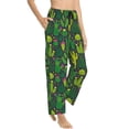 thumbnail image 1 of Picia Cactus 1 Womens Soft Woven Cotton Elastic Waistband Sleep Pajama Pant Lounge Sleep Pant With Pockets And Drawstring-X-Large, 1 of 9