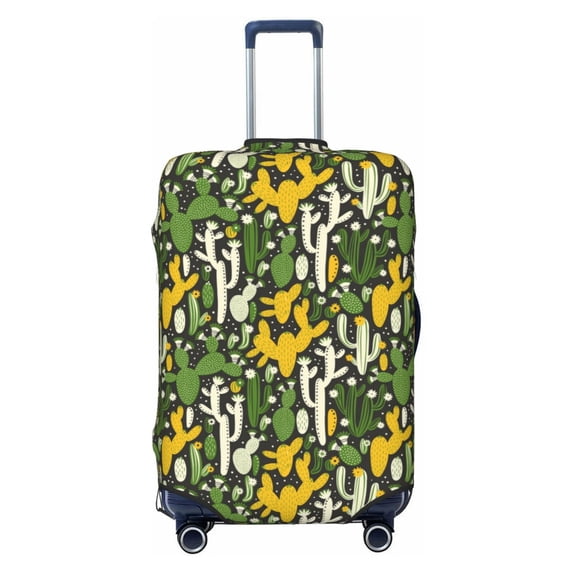 Picia Cactus 4 Luggage Protector Cover Thicken Suitcase Protector Cover Fit 18-32 Inch Luggage-X-Large