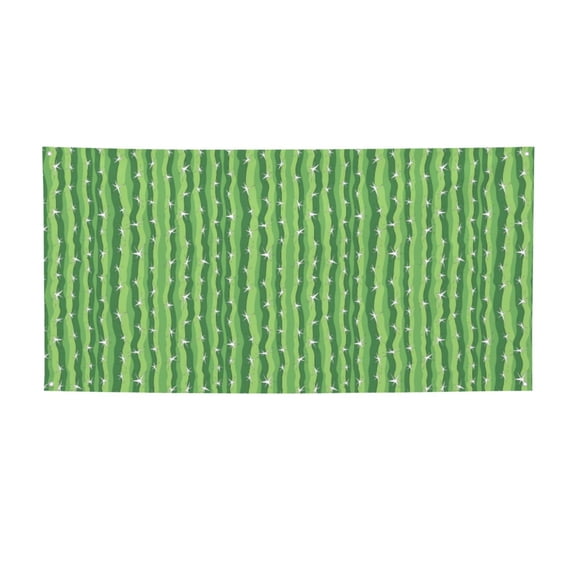 Picia Cactus Pattern Party Banner, Festive Decoration, Holiday Banner, Celebration Decor, Event Banner, Reusable Party Banner-Small