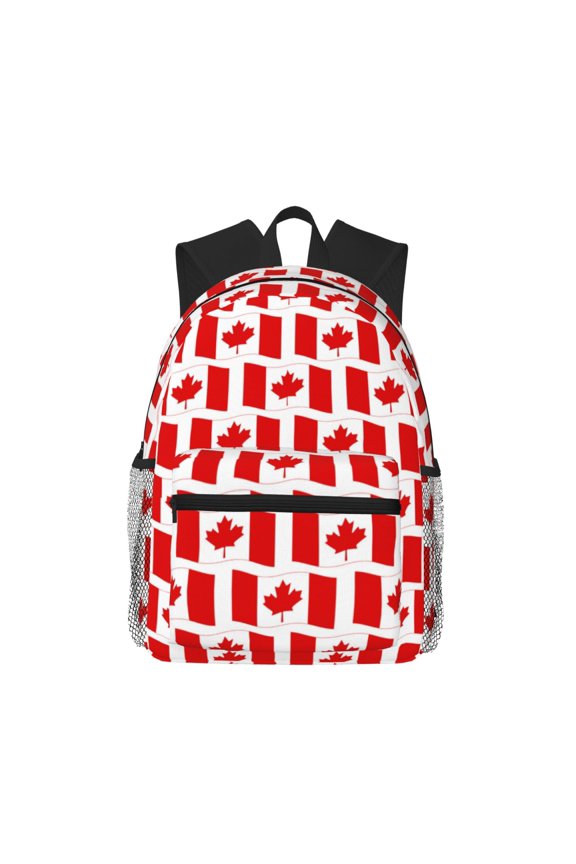 Canada Large Capacity Backpack Classic Style Backpack Casual Backpack Water-Resistant School Work Travel Outdoor Backpack