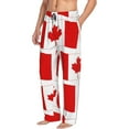 thumbnail image 1 of Picia Canada Mens Soft Woven Cotton Elastic Waistband Sleep Pajama Pant Lounge Sleep Pant With Pockets And Drawstring-, 1 of 9