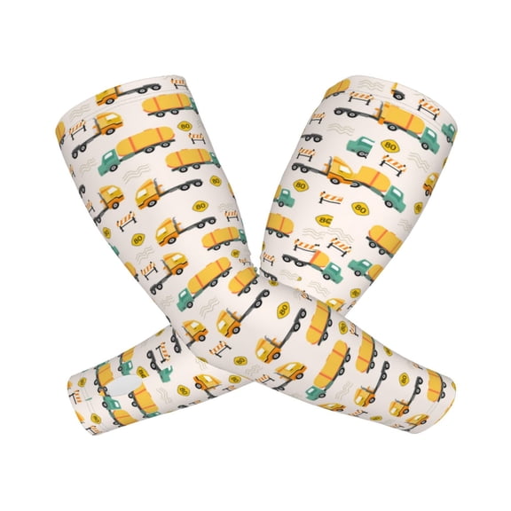 Picia Cars Arm Sleeves for Men and Women - Tattoo Cover Up UPF 50+ Cooling Sports Sleeve for Basketball Golf Football-One Size