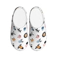 thumbnail image 1 of Picia Cartoon Animals for Women's Lamb-hug Comfy Fleece House Slippers Memory Foam, Slip-on House Shoes Indoor Outdoor-37/38, 1 of 7