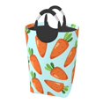 thumbnail image 1 of Picia Cartoon Carrot Laundry Basket With Handles Laundry Hamper Toys Storage Organizer Foldable Bucket Washing Bin Dirty Clothes Bag For Home Bathroom Bedroom Dorm, 1 of 6