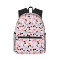 thumbnail image 1 of Picia Cartoon Cat And Heart Large Capacity Backpack Classic Style Backpack Casual Backpack Water-Resistant School Work Travel Outdoor Backpack, 1 of 8