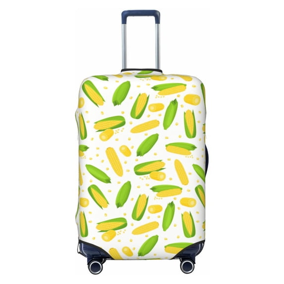 Picia Cartoon Corn Luggage Protector Cover Thicken Suitcase Protector Cover Fit 18-32 Inch Luggage-Large