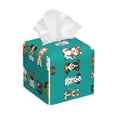 thumbnail image 1 of Picia Cartoon Dogs Pattern Tissue Box Cover,PVC Leather Square Holder,Tissue Box Holder with Magnetic Bottom,Facial Paper Organizer Dispenser-5.2"X5.2"X5.2", 1 of 8