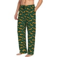thumbnail image 1 of Picia Cartoon Fox 1 Mens Soft Woven Cotton Elastic Waistband Sleep Pajama Pant Lounge Sleep Pant With Pockets And Drawstring-Small, 1 of 9